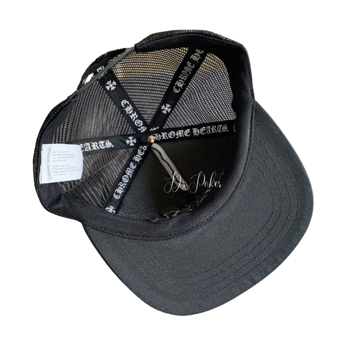 【新品未使用】Cemetery Cross Leather Patch Trucker Hat