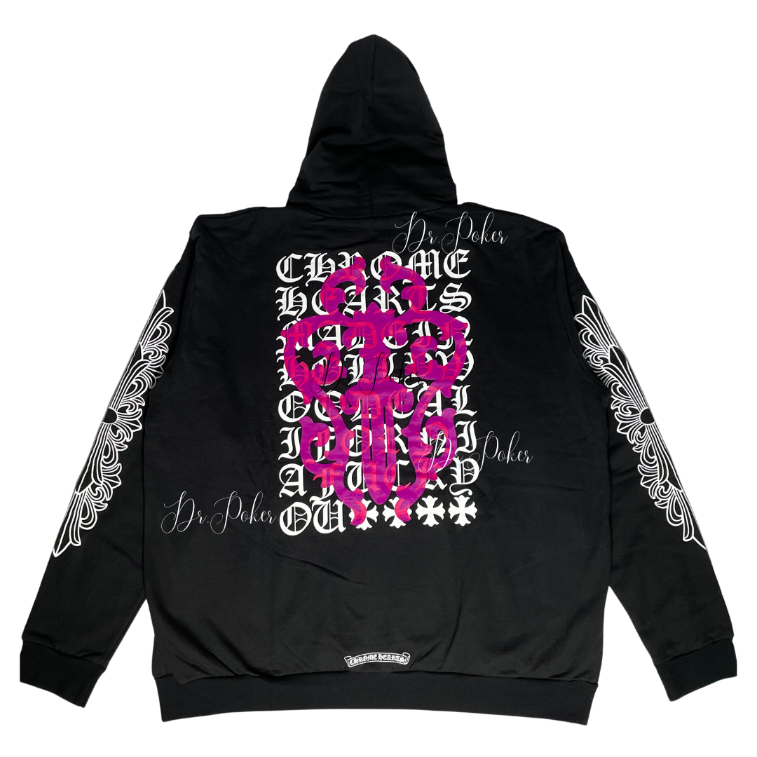 【新品未使用】Eye Chart Dagger Zip-Up Hoodies