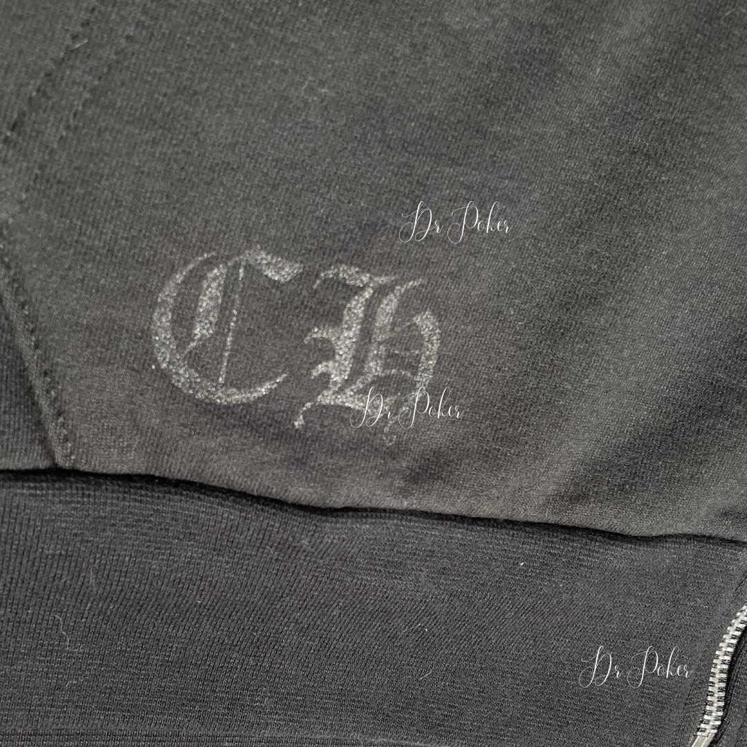 【新品未使用】Eye Chart Dagger Zip-Up Hoodies