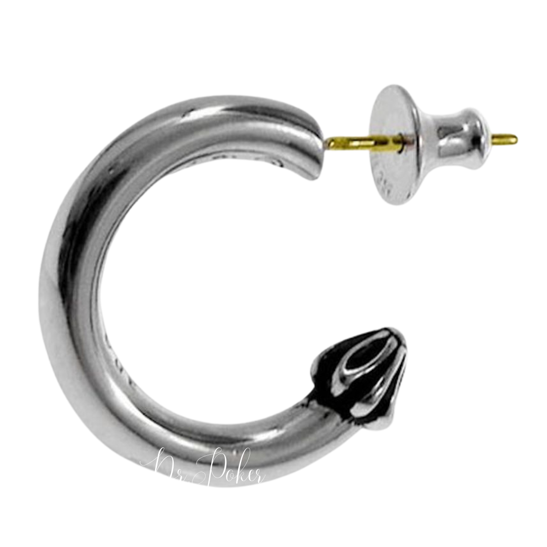 【新品未使用】Plain Hoop Earring
