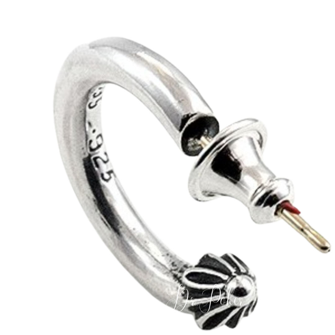 【新品未使用】Plain Hoop Earring
