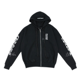 【新品未使用】Vertical Letters Logo Zip-Up Hoodies