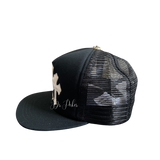 【新品未使用】Cemetery Cross Leather Patch Trucker Hat