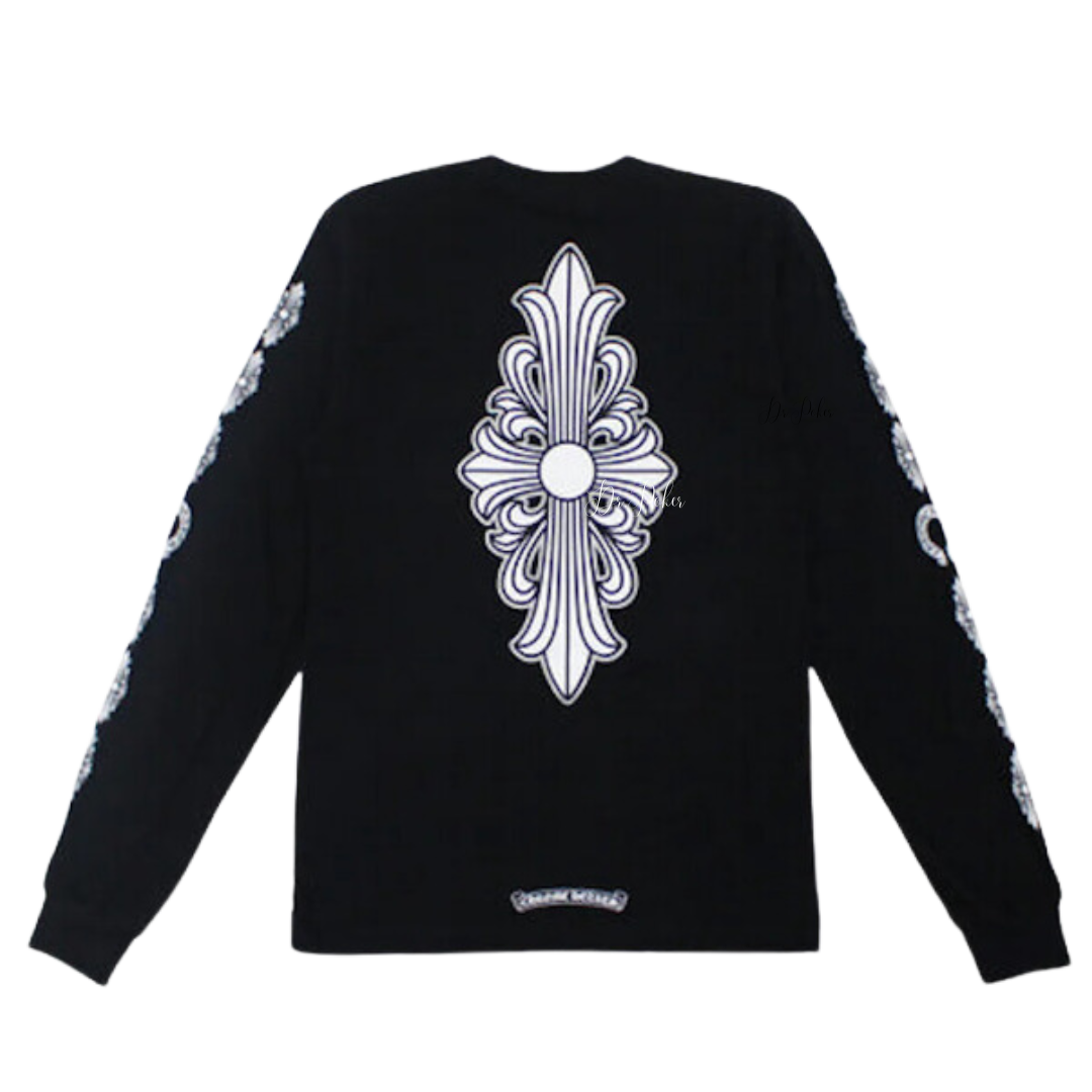 【新品未使用】Floral Cross L/S T-Shirts