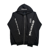 【新品未使用】Plus Cross All Over Printed Horseshoe Zip-Up Hoodies