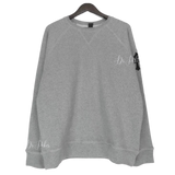 【新品未使用】Y NOT Cross Leather Patch Cashmere Sweatshirts
