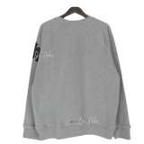 【新品未使用】Y NOT Cross Leather Patch Cashmere Sweatshirts