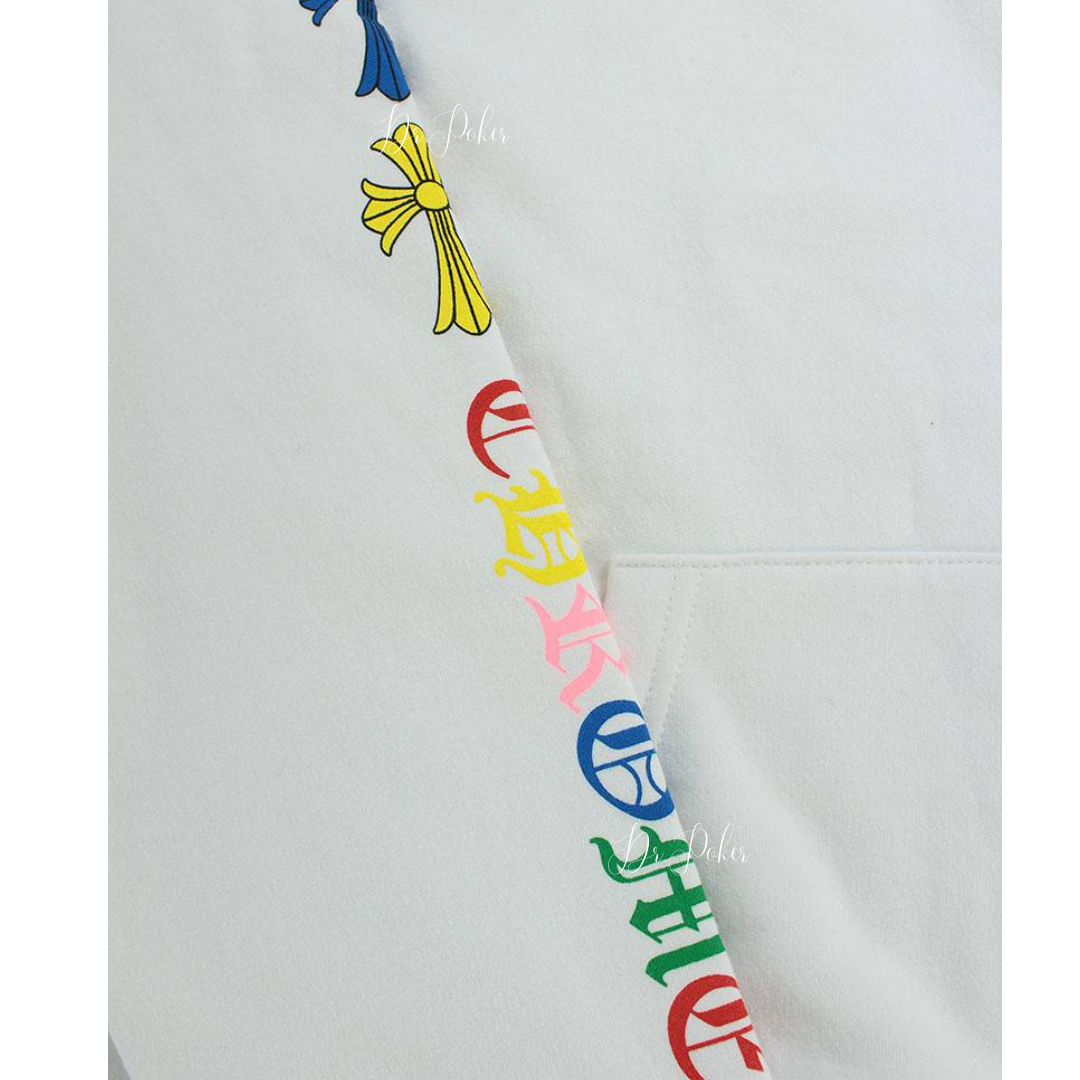 【新品未使用】Multicolor Cemetery Cross Hoodies