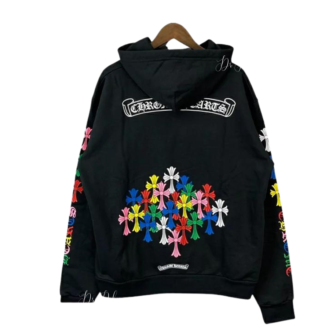 【新品未使用】Multicolor Cemetery Cross Hoodies