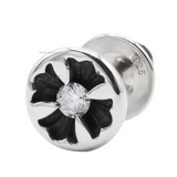 【新品未使用】Negative CH Plus Stud Earring with Diamond