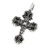 【新品未使用】Tiny Filigree Cross Cross Charm