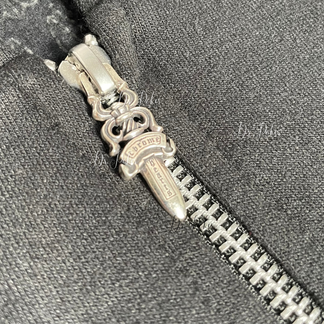 【新品未使用】Eye Chart Dagger Zip-Up Hoodies