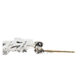 【新品未使用】3 CH Cross Gold Drop Earring
