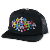 【新品未使用】Multicolor Cemetery Cross Trucker Hat