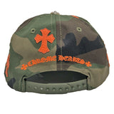 【新品未使用】Cross Leather Patch CH Logo Baseball Cap