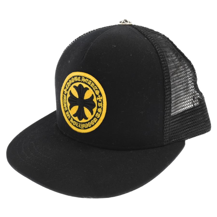 【新品未使用】Yellow CH Plus Patch Trucker Hat